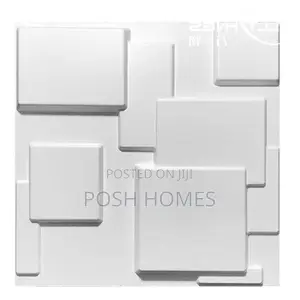 3D Wall Panels White