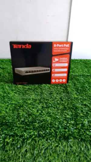 Tenda 8-Port PoE Switch - CCTV IP Camera Switch