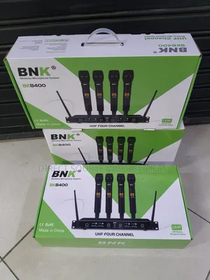 Mfumo wa Maikrofoni Isiyo na Waya BNK BK8400 kwa Matukio ya Kanisa