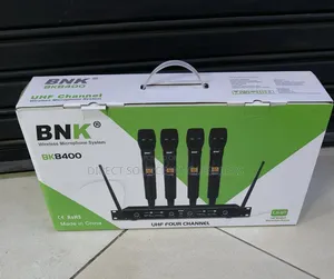 Seti ya Maikrofoni ya BNK BK8400 UHF na Risiveri