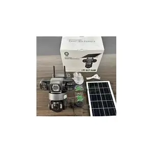 Triple-Lens Solar PTZ Camera