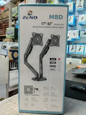 Zeno M8D Dual Monitor Mount for 17-30 Inch Screens