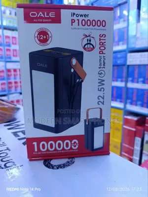 Oale Ipower 100,000 mAh Portable Power Bank