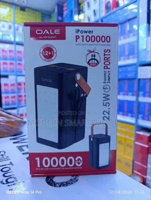 Original Oale 10000mAh 22.5W Fast Charging Power Bank