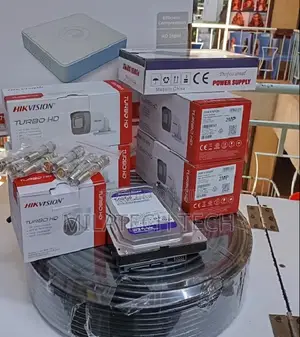 Mfumo Kamili wa Usalama wa CCTV wa Hikvision Channel 4 - Kamera 4