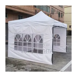 3x3 Metre Heavy Duty Canopy Tent with Windows