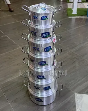 SK Candy Aluminum Sufuria Set 7pcs (16cm-28cm)