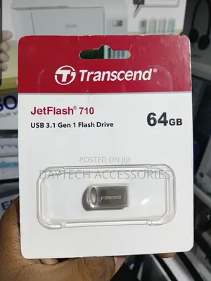 Transcend JetFlash 710 USB 3.0 Flash Drive - 64GB Silver