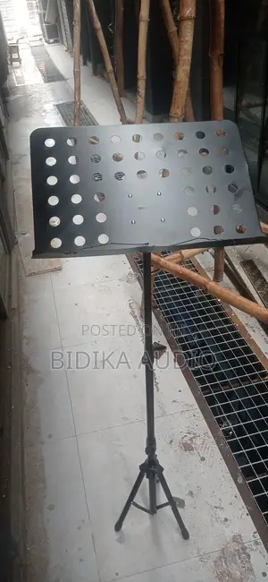 Stendi ya Muziki ya Orchestra Imara yenye Miguu Mitatu Inayoweza Kurekebishwa