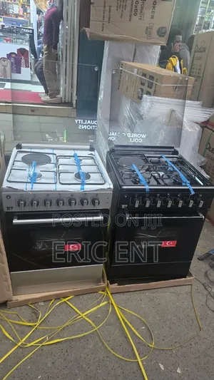 Jiko la TBP Elite 60x60cm - Gesi 3 + Umeme 1 na Fani ya Turbo