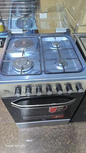 60x60 Standing Cooker with Turbo Fan and Jet Valve