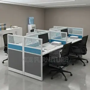 Four-User Privacy Partitioned Modern Office Workstation