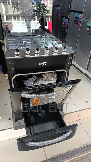 Jiko la GNIX Black 60x60 la Kisasa