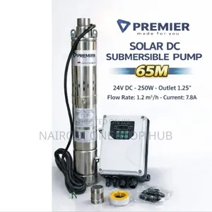 Pampu ya Maji ya Premier Solar DC Submersible - 65M