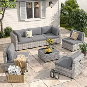 Luxury Outdoor Rattan Garden Sofa for Poolside
