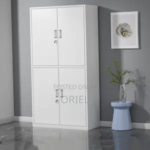 4-Door Lockable Office Filing Cabinet