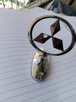 Chrome Polished Finish Mitsubishi Front Hood/Bonnet Standing Emblem