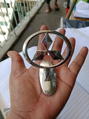 Mitsubishi Bonnet Logo with Water and Rust Resistant Metal