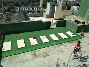 Green Artificial Grass Rolls for Landscaping