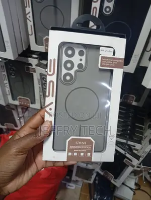 Hifadhi ya Simu ya Samsung Galaxy S25 Ultra Nyembamba Isiyo na Mng'ao yenye Sumaku