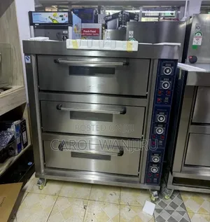 Euromax Commercial Oven 3 Deck 6 Trays