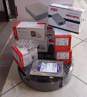 Hikvision 4 Camera DVR Kit - Complete 4 Channel CCTV System