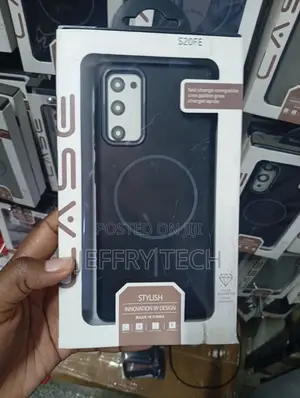 Black Magnetic Matte Phone Case for Samsung Galaxy S20 FE