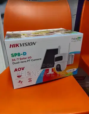 Kamera ya Hikvision 6MP Dual Lens 4G Solar PTZ
