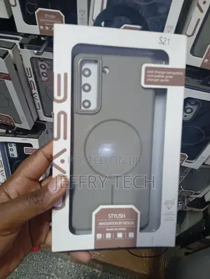 Gray Matte MagSafe Hard PC Phone Case for Samsung Galaxy S21