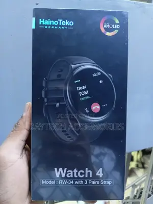 Haino Teko Watch 4 (RW-34) Saa Mahiri ya Duara