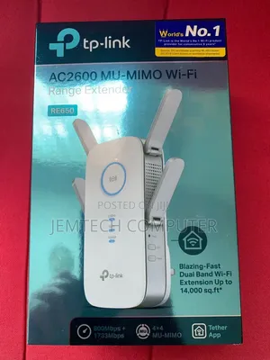 TP-Link RE650 AC2600 Wi-Fi Range Extender
