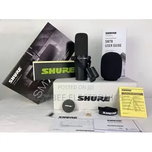 Maiki ya Shure SM7B Dynamic Cardioid