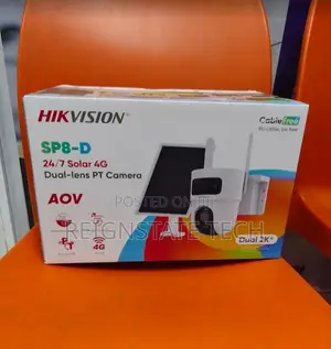 Kamera ya Hikvision Dual Lens 4G Solar Rangi Kamili