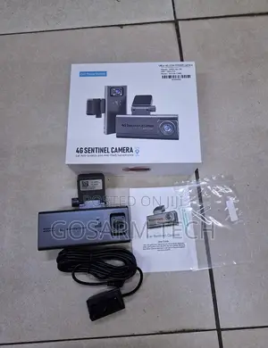 4G Car Security Camera Dual Lens Front Rear Dashcam with Mobile App
