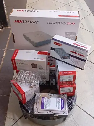 Dahua Kifurushi cha CCTV cha Chaneli 8 - Kamera za HD + DVR + Diski Kuu