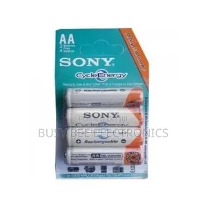 Betri ya Sony Inayochajiwa AA R6 1.2V