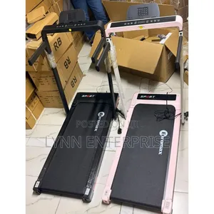 Euromax Foldable Walking Pad Treadmill yenye Incline na Hand Rails