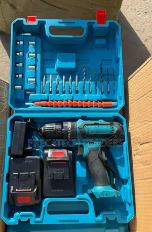 26V Cordless Impact Drill - Set Kamili ya Zana