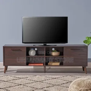 Dark Walnut 5ft Entertainment Unit