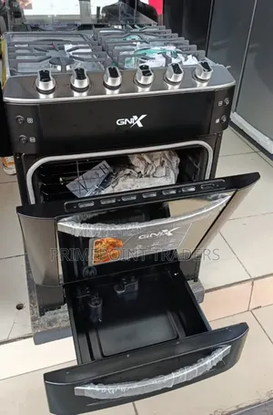 Jiko la GNIX 60x60 la Premium lenye Turbo Fan, Rotisserie