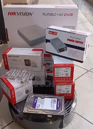 Hikvision CCTV 4 Camera Package | 4-Channel DVR Complete Security Kit