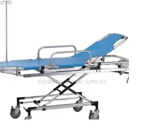 Kitanda cha Wagonjwa cha Dharura cha Alumini / Troli ya Ambulansi