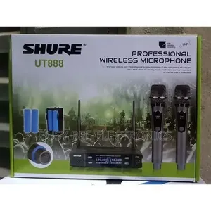 Mfumo wa Maikrofoni Mbili za Wireless Shure UT888