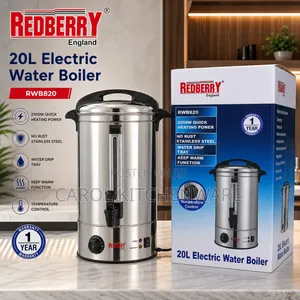 Redberry Jiko la Umeme la Chai Lita 20