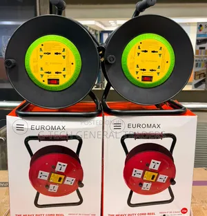 Euromax Extension Reel Kamba ya Mita 25, 2.5mm