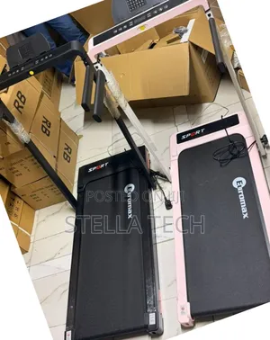 Euromax Foldable Walking Pad Treadmill yenye Incline na Hand Rails