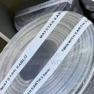 Kebo ya Umeme ya Mita 90, 2.5mm 3 Core Twin Earth - PVC Insulated