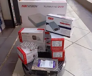 Mfumo wa CCTV wa Kamera 8 za Hikvision na DVR ya Njia 8