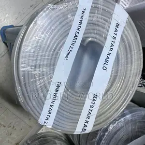 Roli ya Mita 90 Kebo ya Umeme ya 2.5mm Twin Earth Cores 3 Isiyoshika Moto