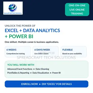 Jifunze Uchambuzi wa Data kwa Advanced Excel na Power BI